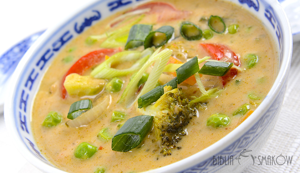 Letnia zupa tajska
