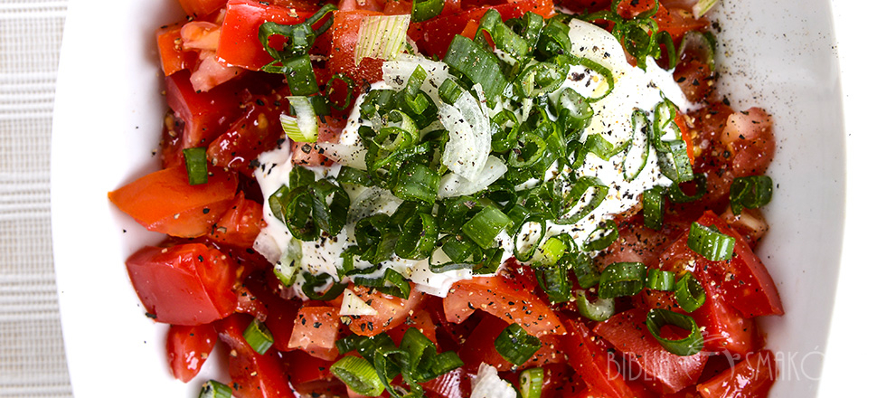 Pomidory ze śmietaną